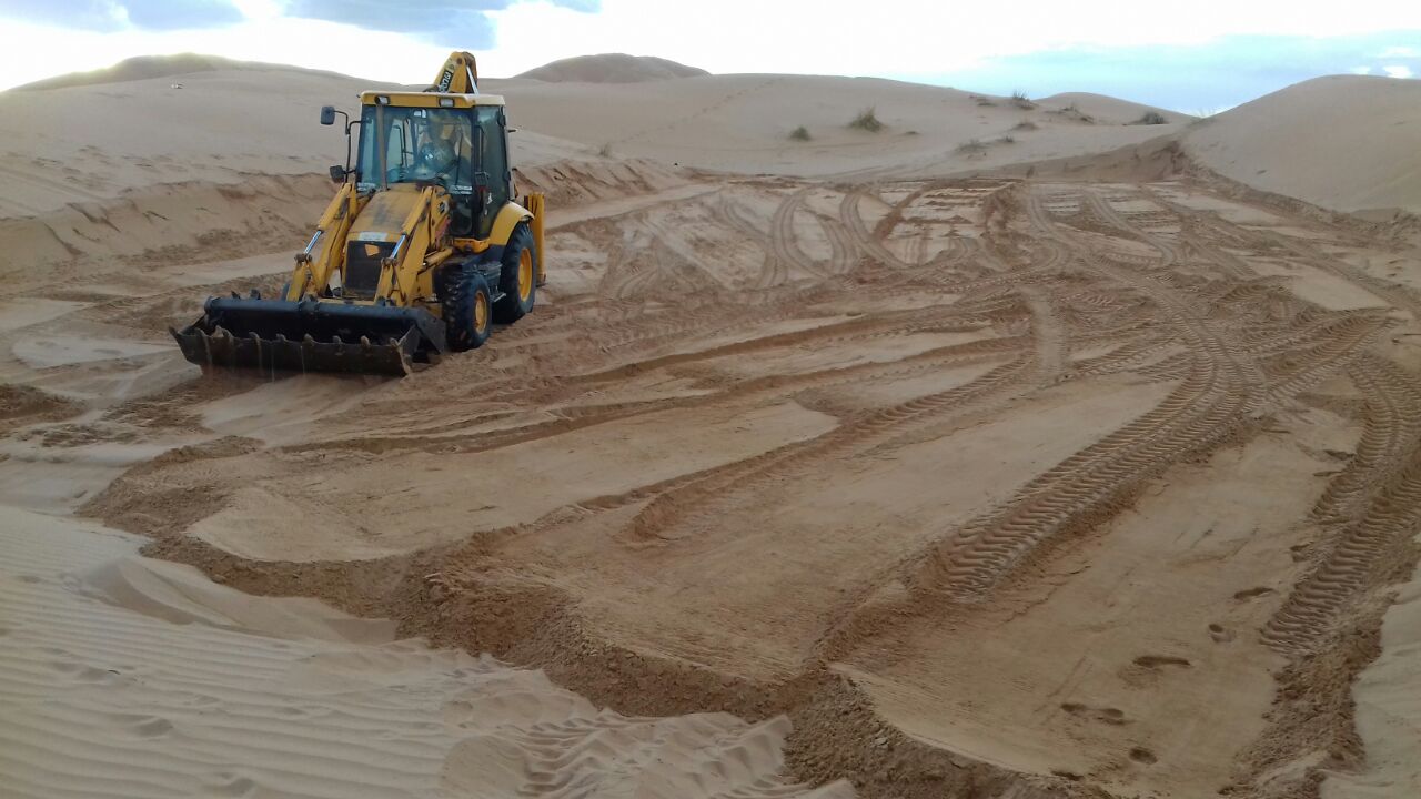 Preparing the site of Tiziri Camp | How to build a Luxury ECO Desert Camp