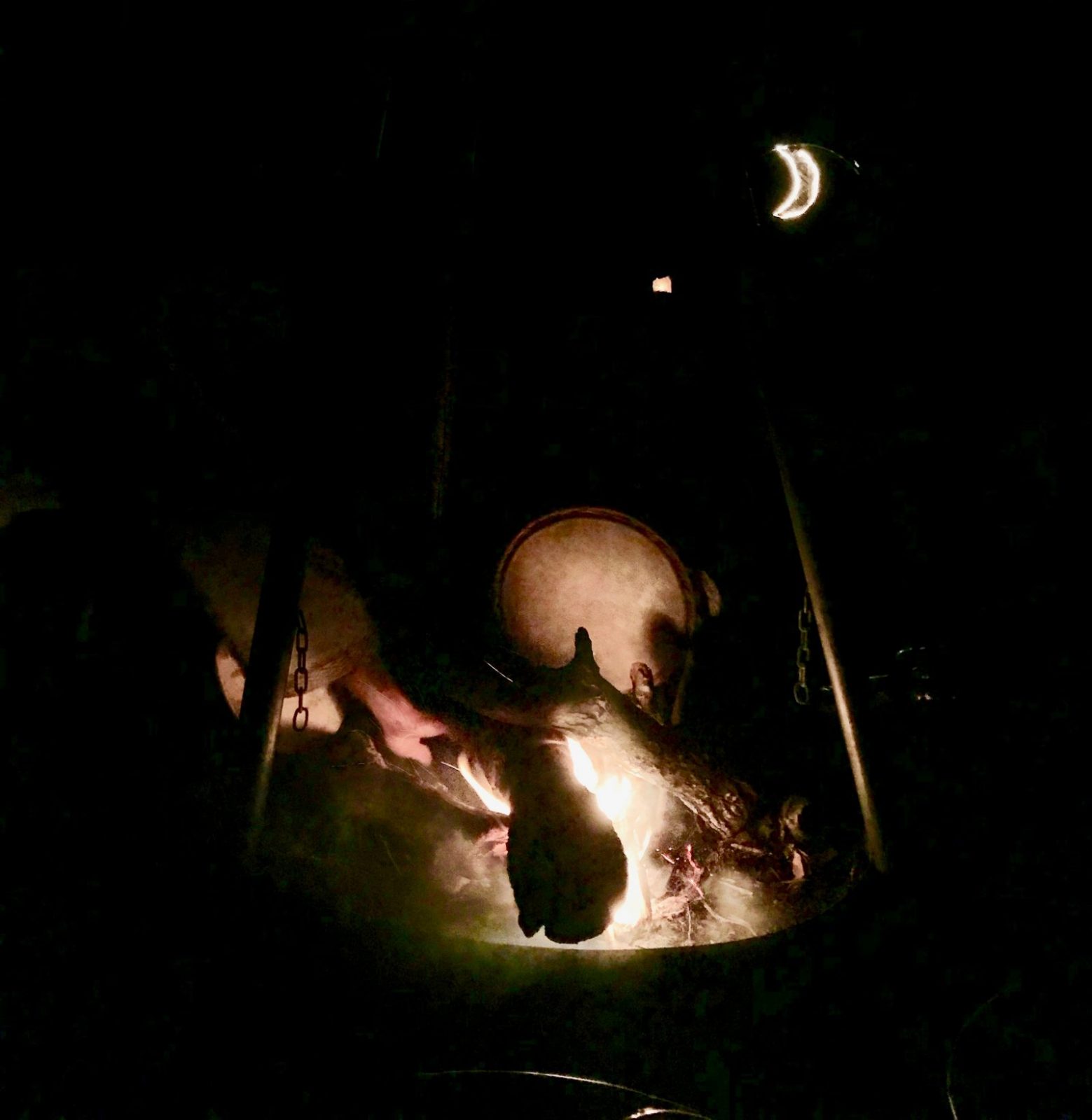 Camp Fire at Tiziri Camp