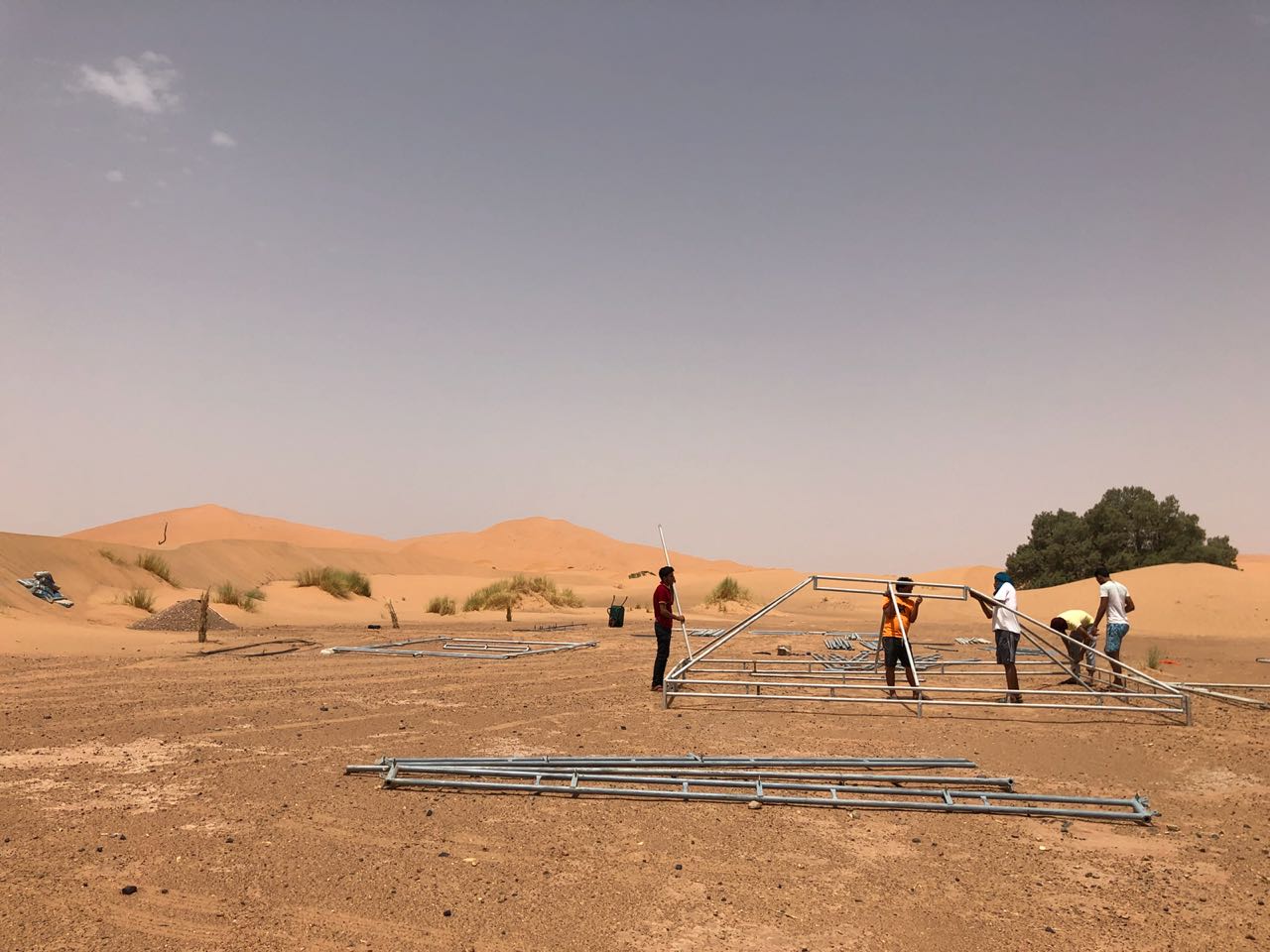 tent 1 Tiziri Camp | How to build a Luxury ECO Desert Camp